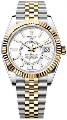 Rolex Sky Dweller 42mm 336933 White Jubilee watch